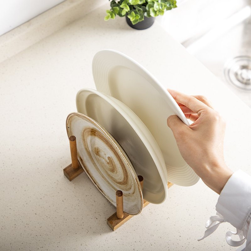 Wood Dish Rack 5