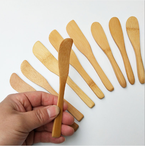 Natural Bamboo Toothless Spatula Disposable Beauty Spatula