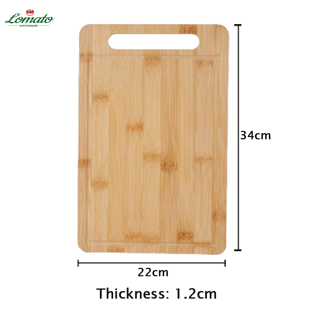 High Quality Natural Material Low MOQ Factory Price Eco Friendly Double Sided Bamboo Cutting Chopping Board