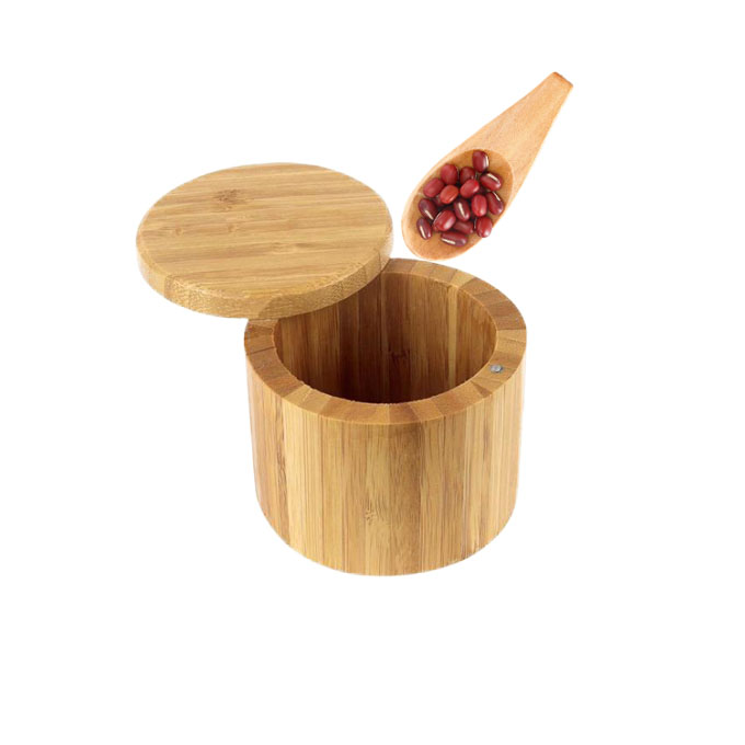 Natural Bamboo Pepper Box