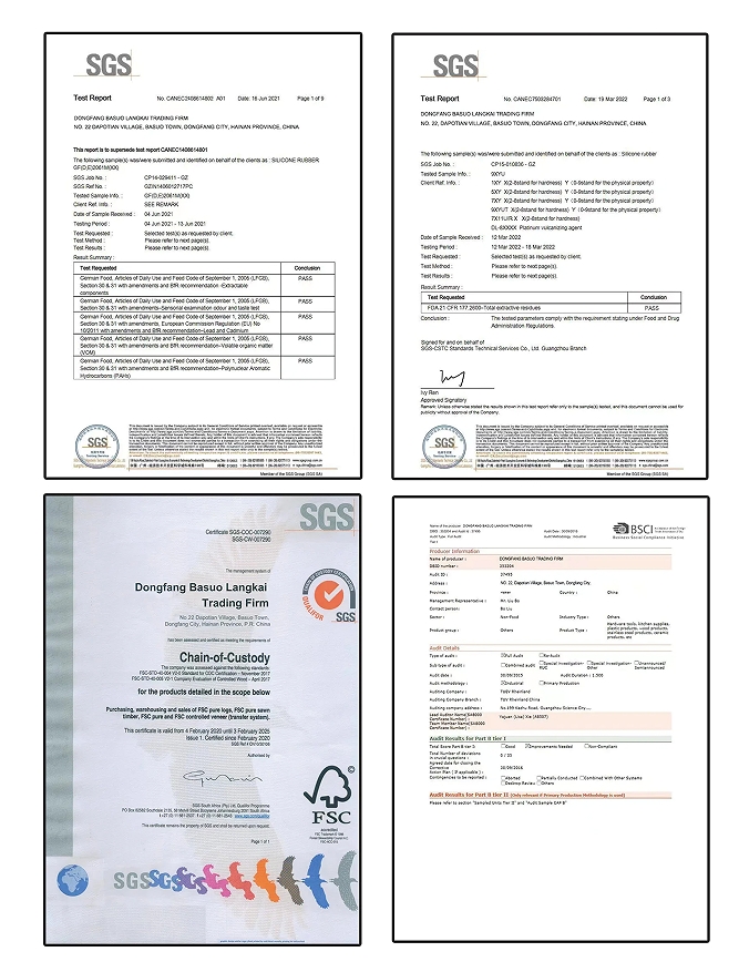 Certifications