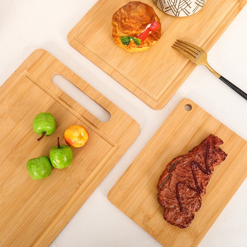 High Quality Wholesale Kitchenware Cheap Natural Bamboo Wood Blank Thick Chopping Block Board Cutting Boards