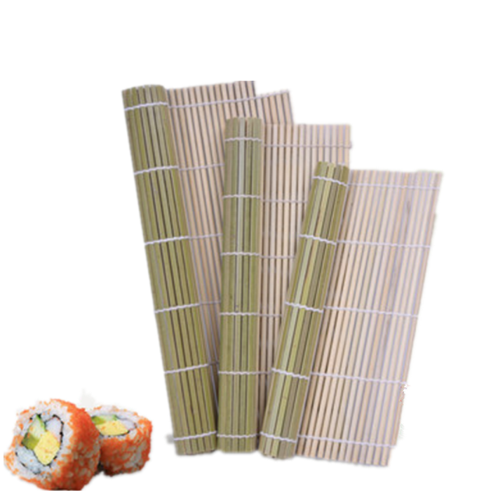 Bamboo Sushi Roller Mat Sushi Rolling Kit Set Sushi Bazooka Sushi Knife Rice Spreader &amp; Paddle Bamboo Chopsticks &amp; Holder