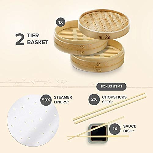 Heightened Steam Cook Basket Bulk Available Factory Supplier Pure Wooden Wood Bamboo Steamer
