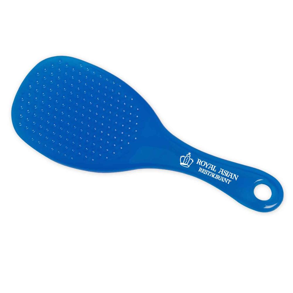 USA Made and Printed Rice Paddle with a One Color Print in One Location Top Rack Dishwasher Safe