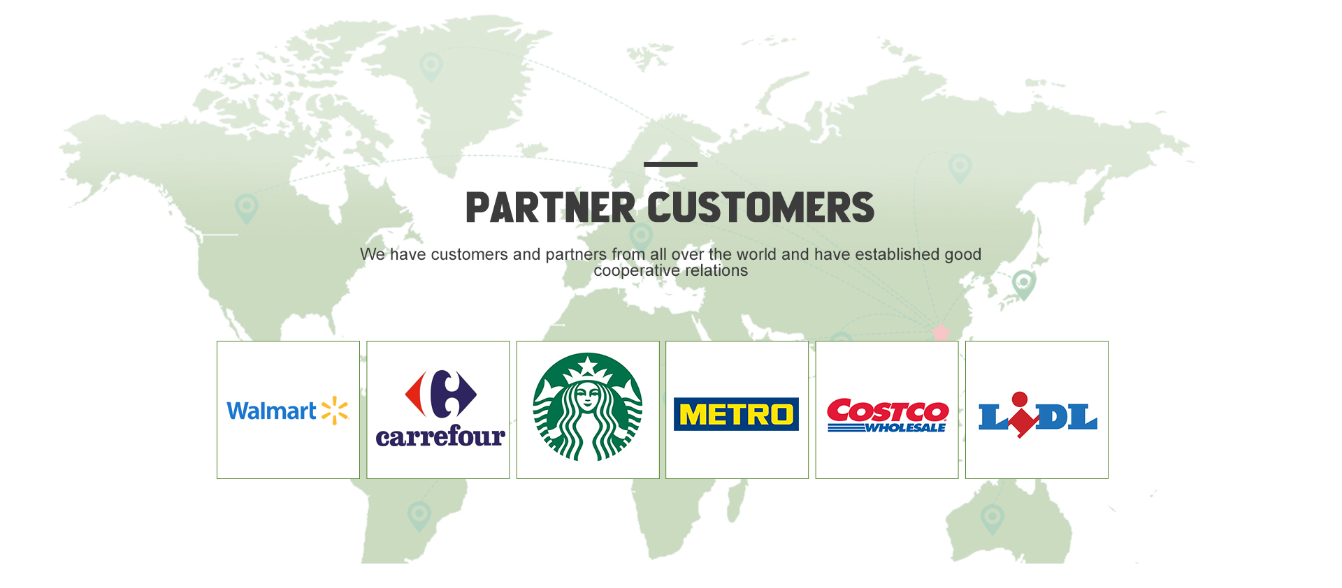 Customers with Bamboo Products