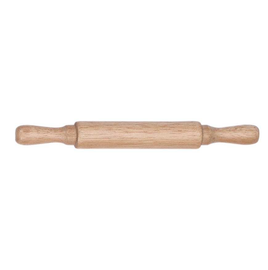 18-Inch Eco-Friendly Bamboo Rolling Pin With Thickness Ring Pastry Chapati Fondant Dough Wood Roller for Kitchen Use