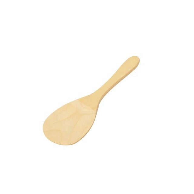 Japanese Traditional Rice Serving Spoon Daily Kitchen Accessories Natural Wood Rice Paddle Hinoki Rice Paddle