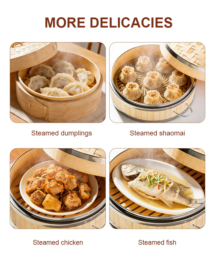 Bamboo Steamer Detail 7