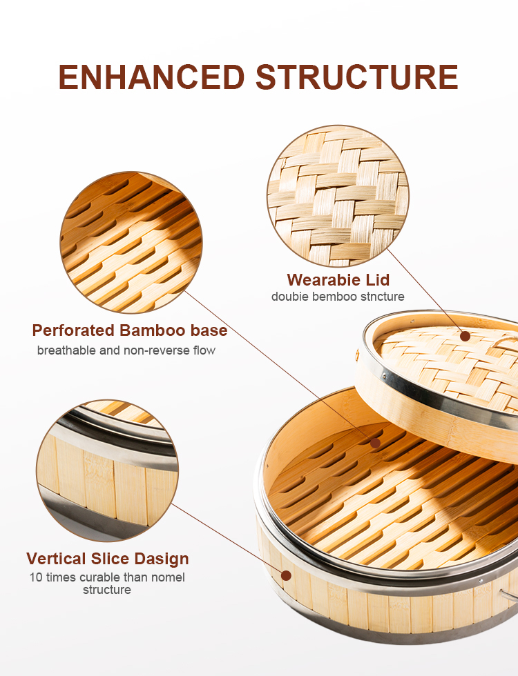 Bamboo Steamer Detail 5