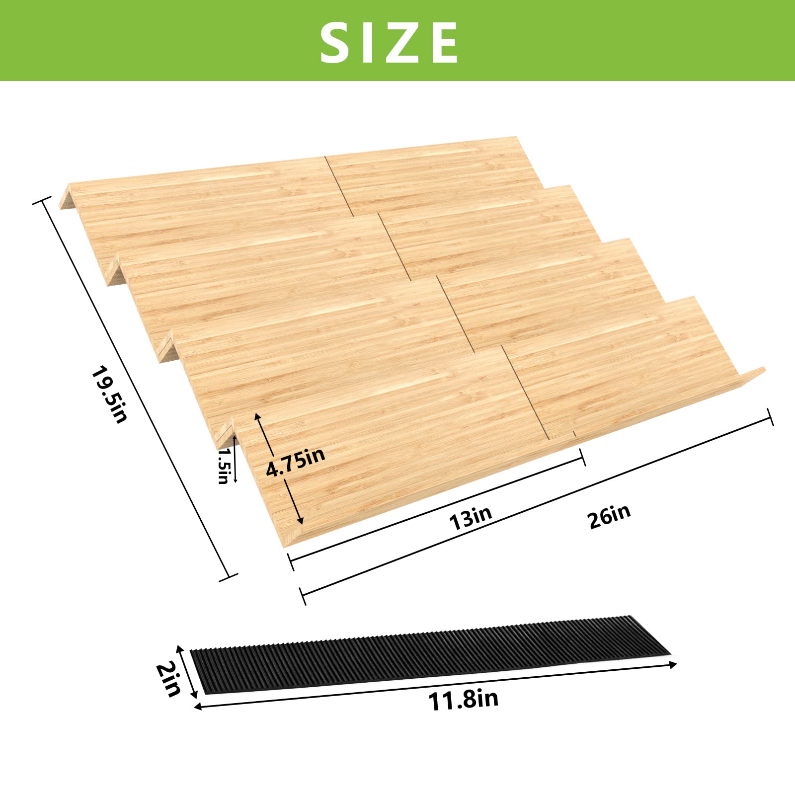 4 Layer Kitchen Seasoning Can Be Moved and Stored to Save Space Bamboo Spice Extend Rack