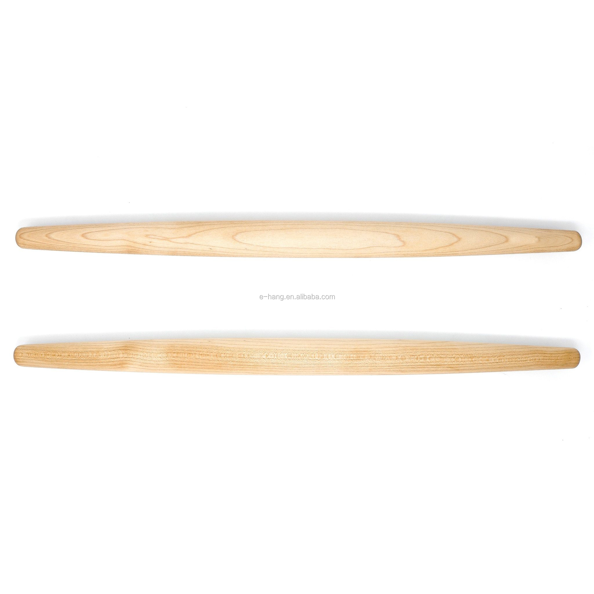 OEM 2021 new design bamboo wooden french rolling pin baking Creative Bamboo French Style Tapered Wood Rolling Pin