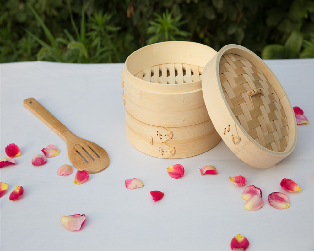 Bamboo Steamer Detail 1