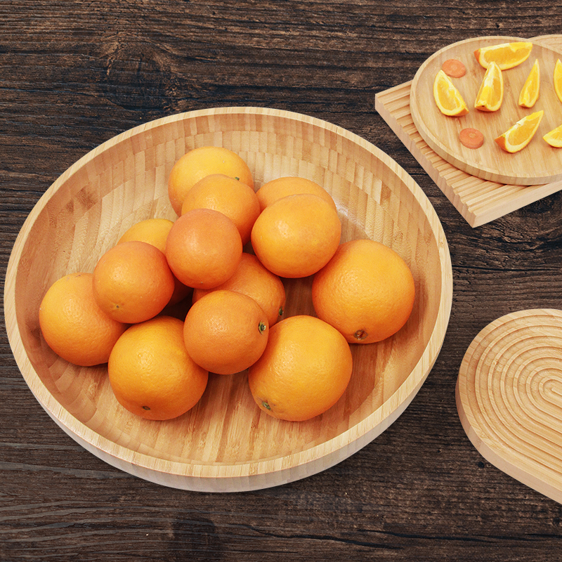 Wholesale 100% Natural Bamboo Salad Bowl Handmade Customized round Bowl for Fruit Polished Kitchenware Sustainable Option