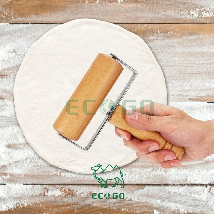 Customizable Bamboo Wooden Dough Rolling Pin Home Kitchen Baking Tool Use for Home Baking