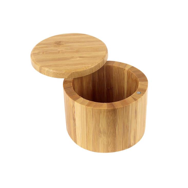 Bamboo Seasoning Container Box