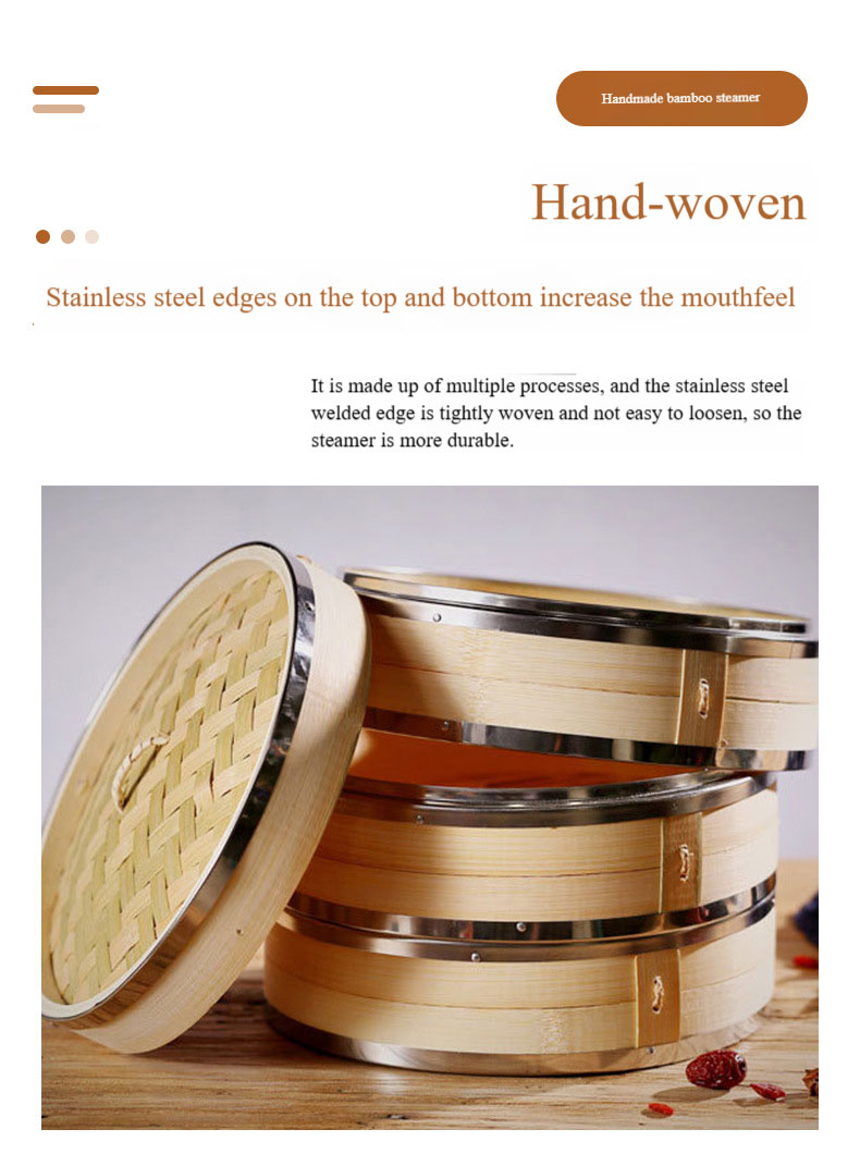 Bamboo Steamer Detail 7