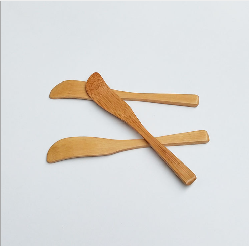 Natural Bamboo Toothless Spatula Disposable Beauty Spatula