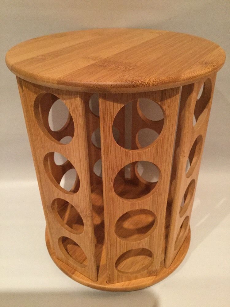 Bamboo Spice Rack 1