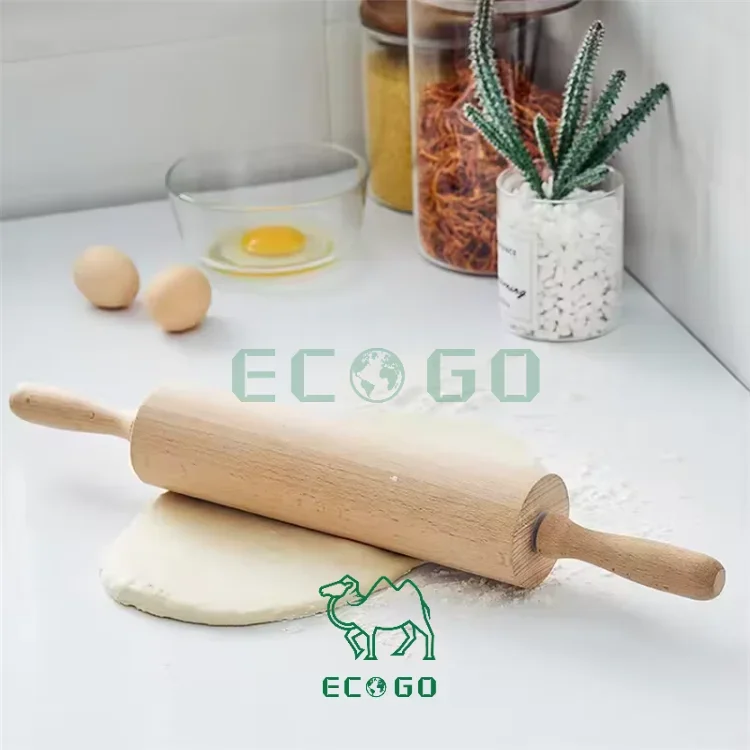 Bamboo Rolling Pin Detail 2