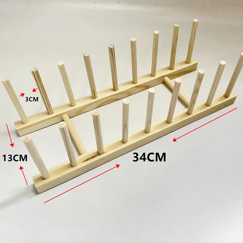 Modern Foldable Bamboo Wood Kitchen Dish Drying Rack with Sink Storage for Dish and Bowl