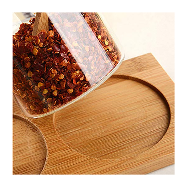 Cabinet Organizer Bamboo Kitchen Spice Rack