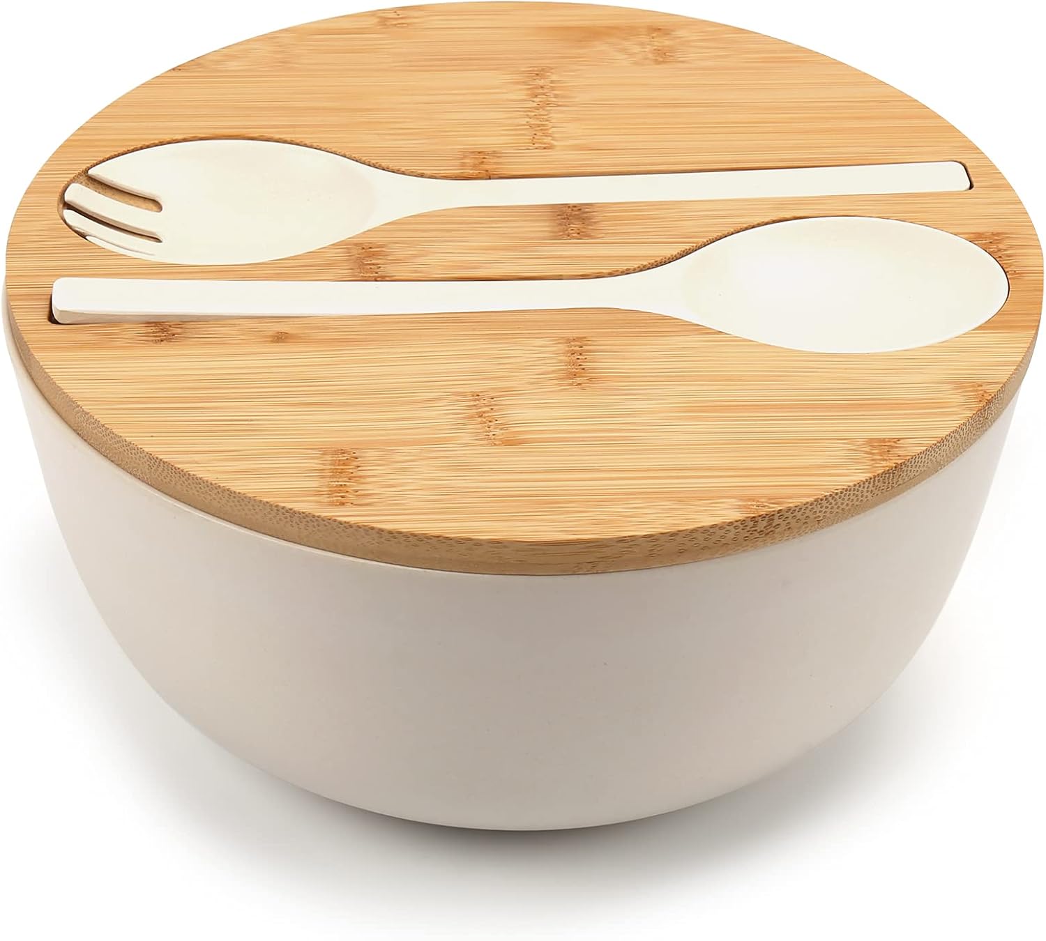Salad bowl set detail 3