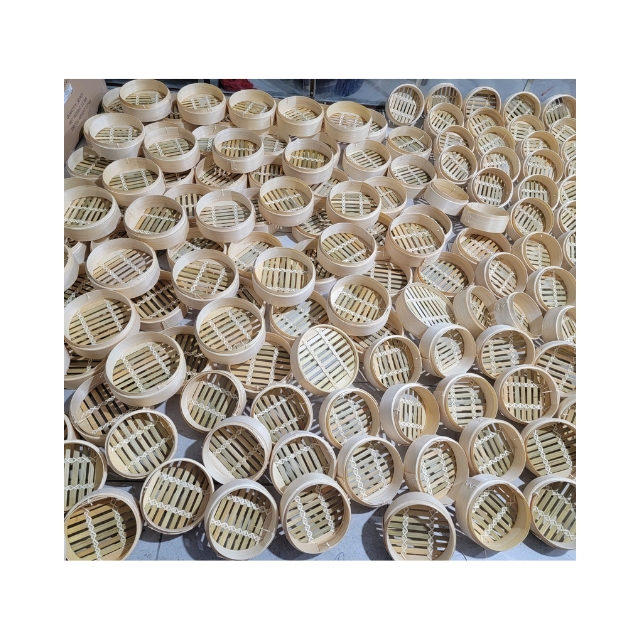 PREMIUM QUALITY Bamboo Steamer Handmade Durable For Dim Sum Cooking And Serving Fresh Dumplings In Professional Kitchens