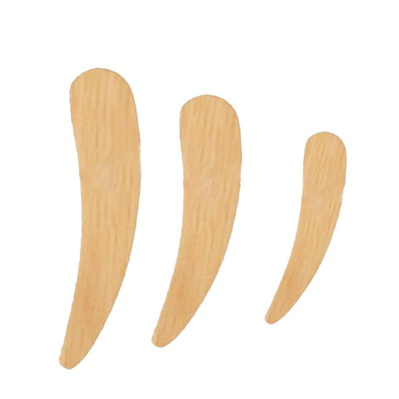 Natural Bamboo Cosmetic Spatula From Factory Price