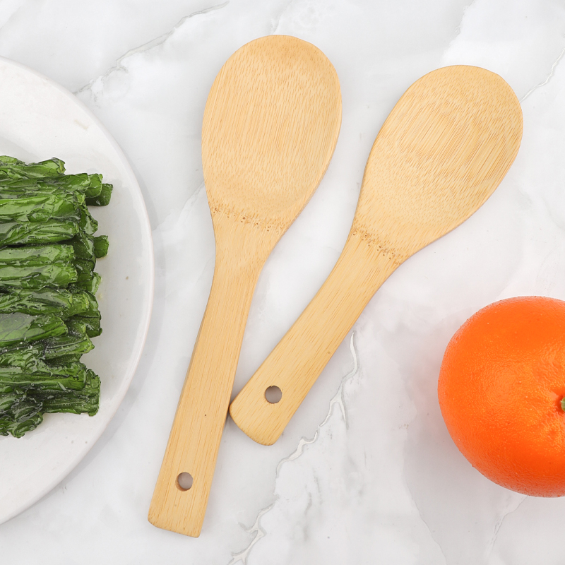 Green, Healthy, and Environmentally Friendly Rice Paddle Set Non-stick Cookware Kitchen Accessories Rice Spoon Suitable for Rest