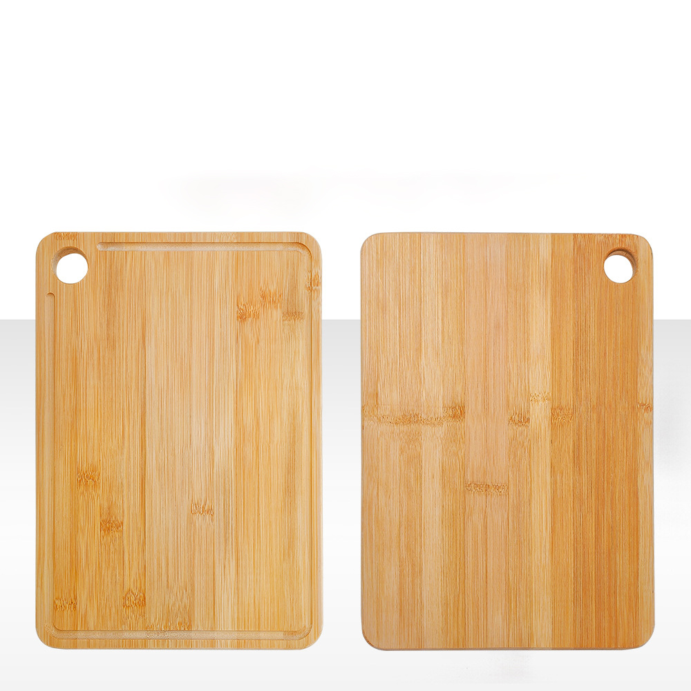 Custom Double Sided Bamboo-Wood Cutting Board - Dual-Sided Kitchen Chopping Block for Fruits &amp; Vegetables