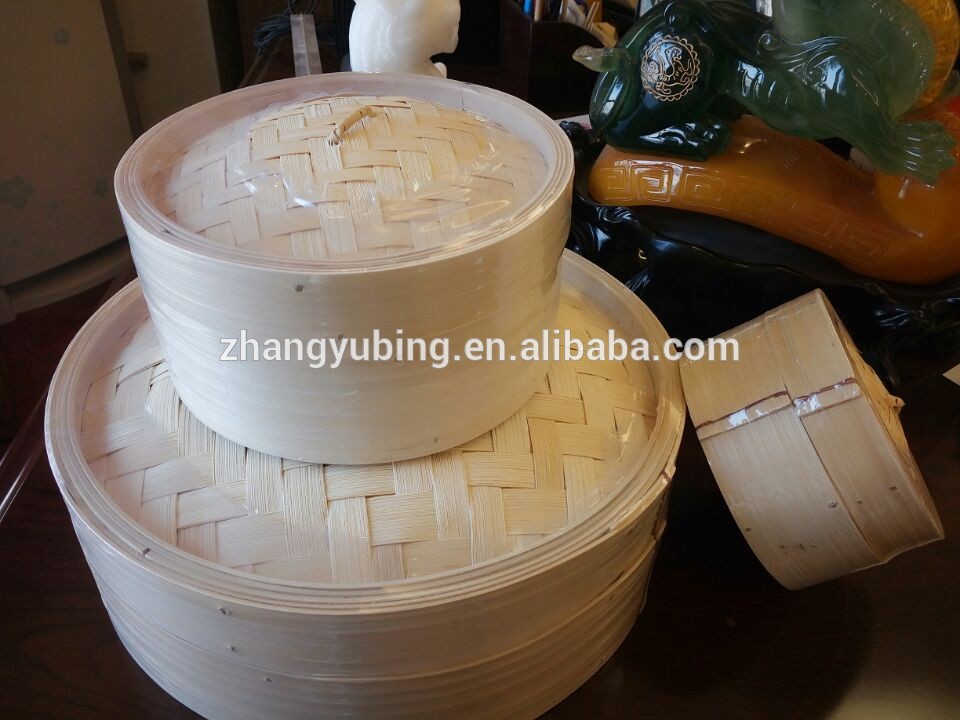 Kitchen Food Cookware Bamboo Steamers Cooking Dim Bun Momo Baozi Dumplings Bamboo Steamers