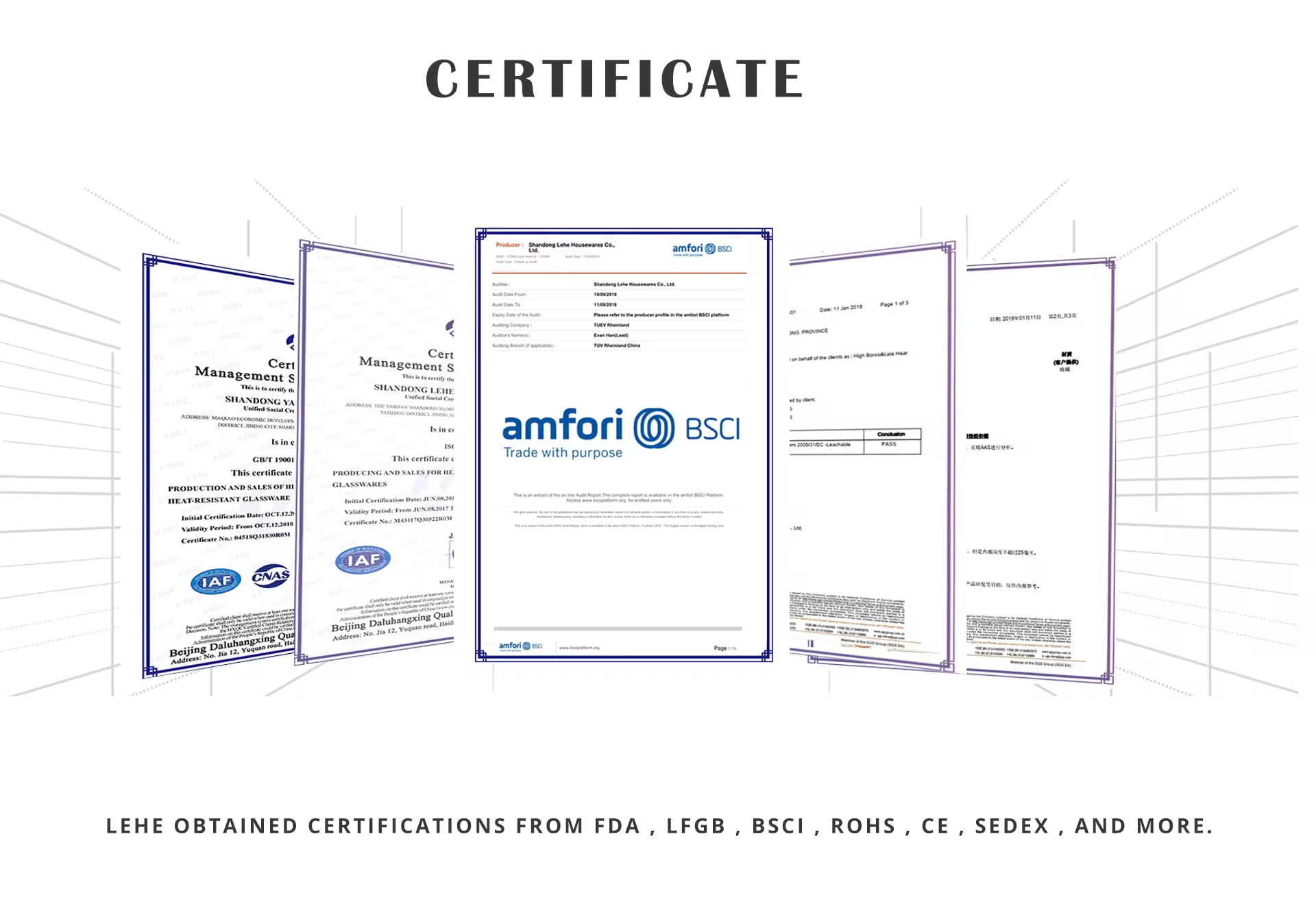 Product Certificates