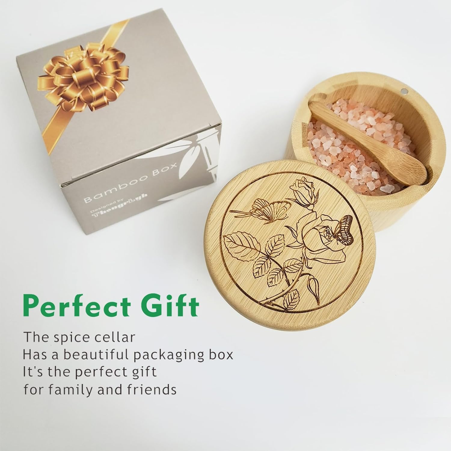 Bamboo Salt Box 6