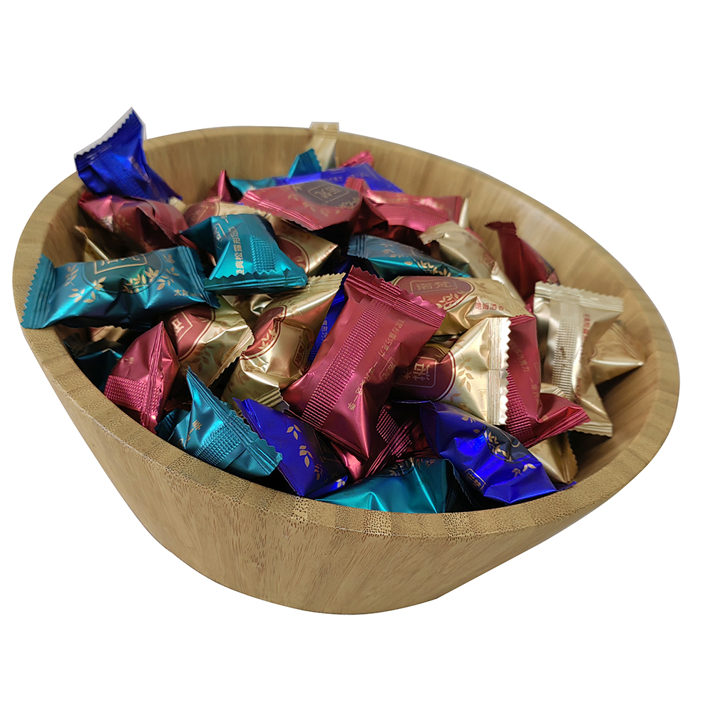 Bamboo Wood Salad Bowl Serving Set