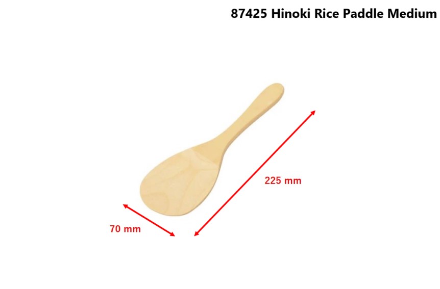 Japanese Traditional Rice Serving Spoon Daily Kitchen Accessories Natural Wood Rice Paddle Hinoki Rice Paddle