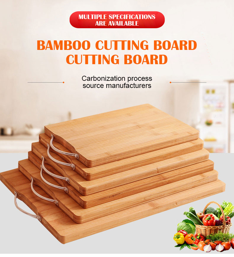 Bamboo chopping board main view