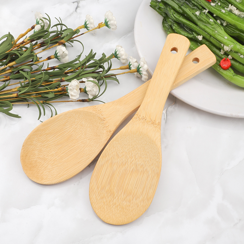 Green, Healthy, and Environmentally Friendly Rice Paddle Set Non-stick Cookware Kitchen Accessories Rice Spoon Suitable for Rest