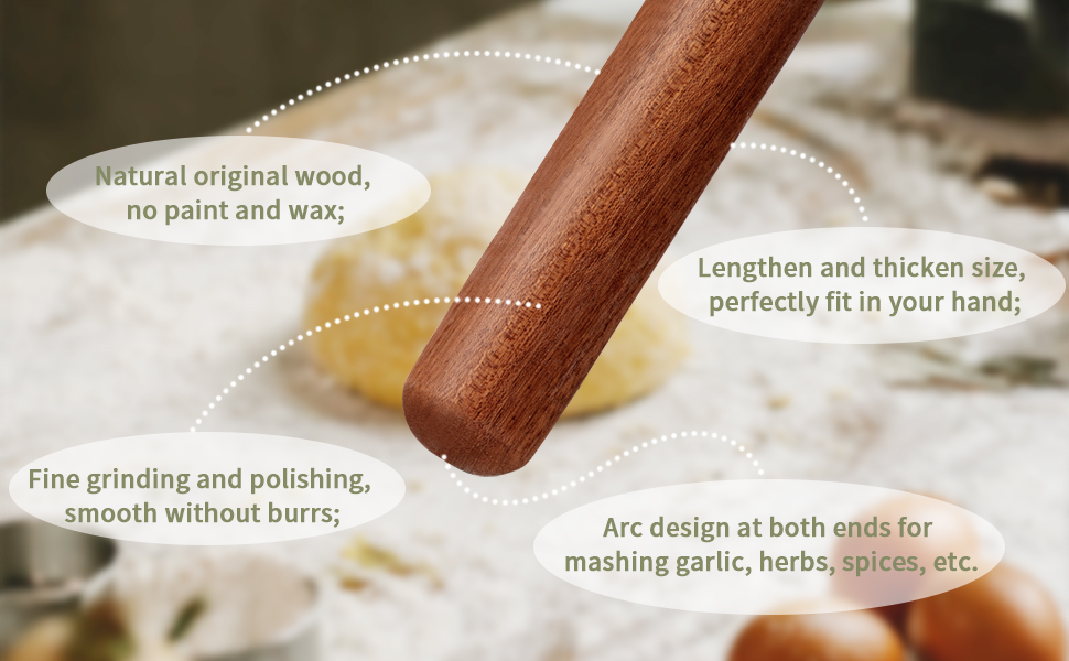 Bamboo Rolling Pin 2