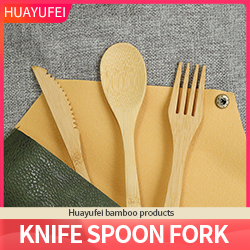 bamboo cutlery set