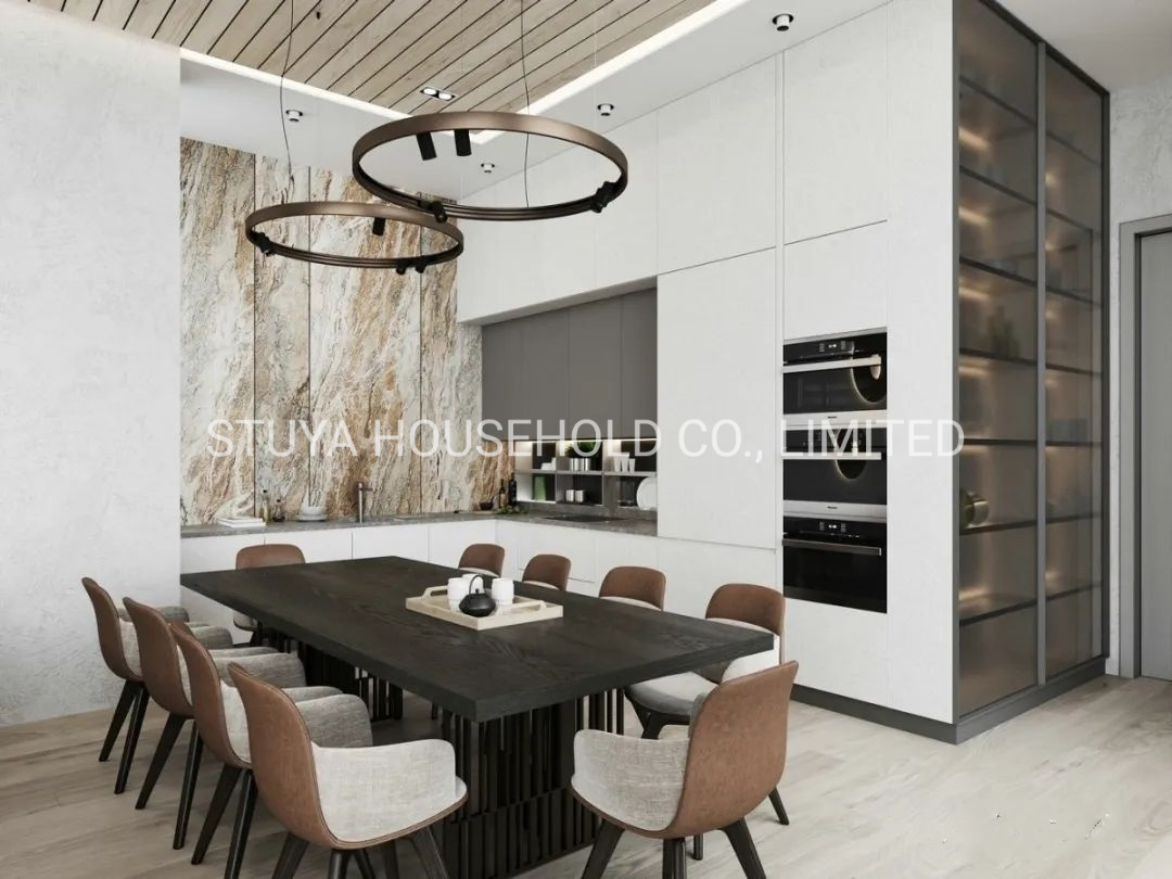 Modern Style Home Furniture Minimalist Design Tall Unit Kitchen Cabinet