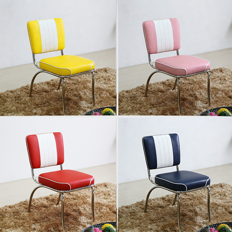 Luxury Commercial Hot Selling Chinese Industrial Wholesale Custom Metal Leather Dining Chair and Table Set Booth Foshan Furniture Restaurant Furniture