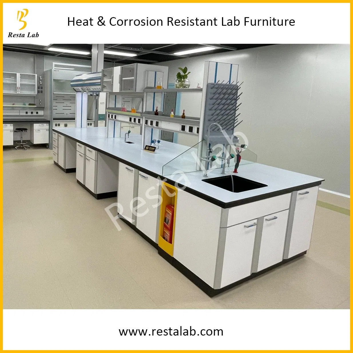 EU &amp; US Certified Modern Modular Laboratory Furniture for Advanced Lab Application
