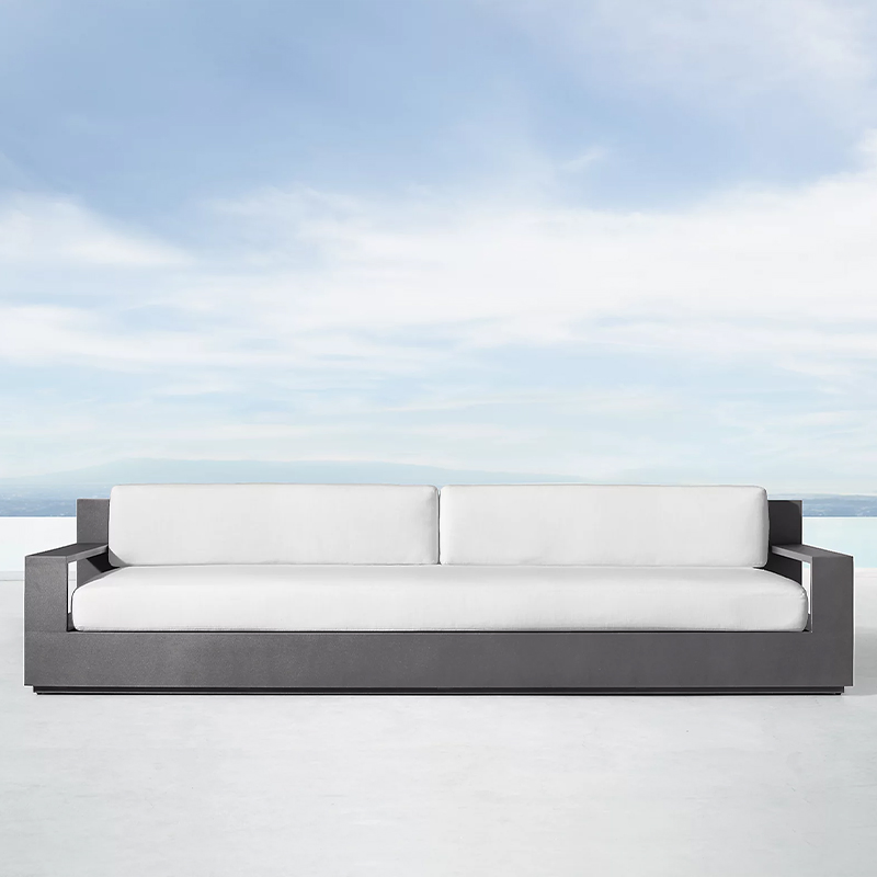 Outdoor Couch Aluminum Furniture Garden Chair Hotel Patio Outdoor Sofa Set