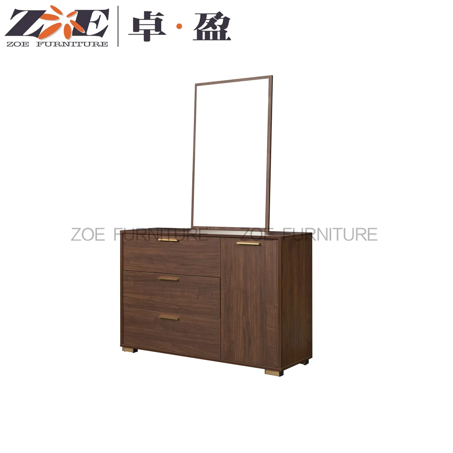 Modern Smart Bed and Complete Wooden Bedroom Sets Furniture for Luxury Hotel or Home Use