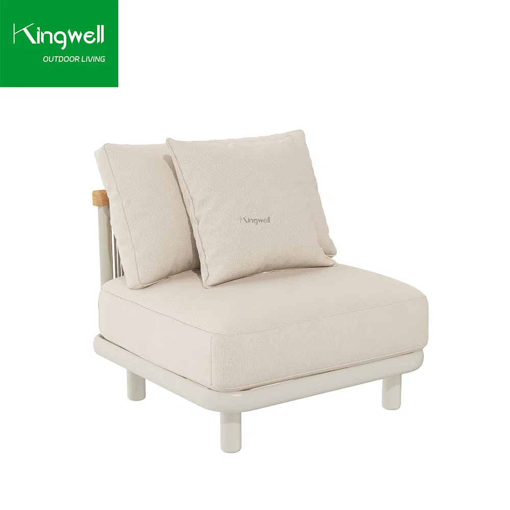 Customized Size Portable Aluminium Outdoor Patio Sofa Set Luxury Garden Furniture