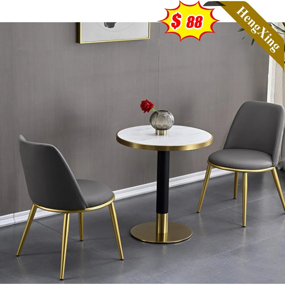 Minimalist Home Restaurant Furniture Dining Room Furniture Dining Room Set Wooden Marble Dining Table Chair (UL-21LV2016)