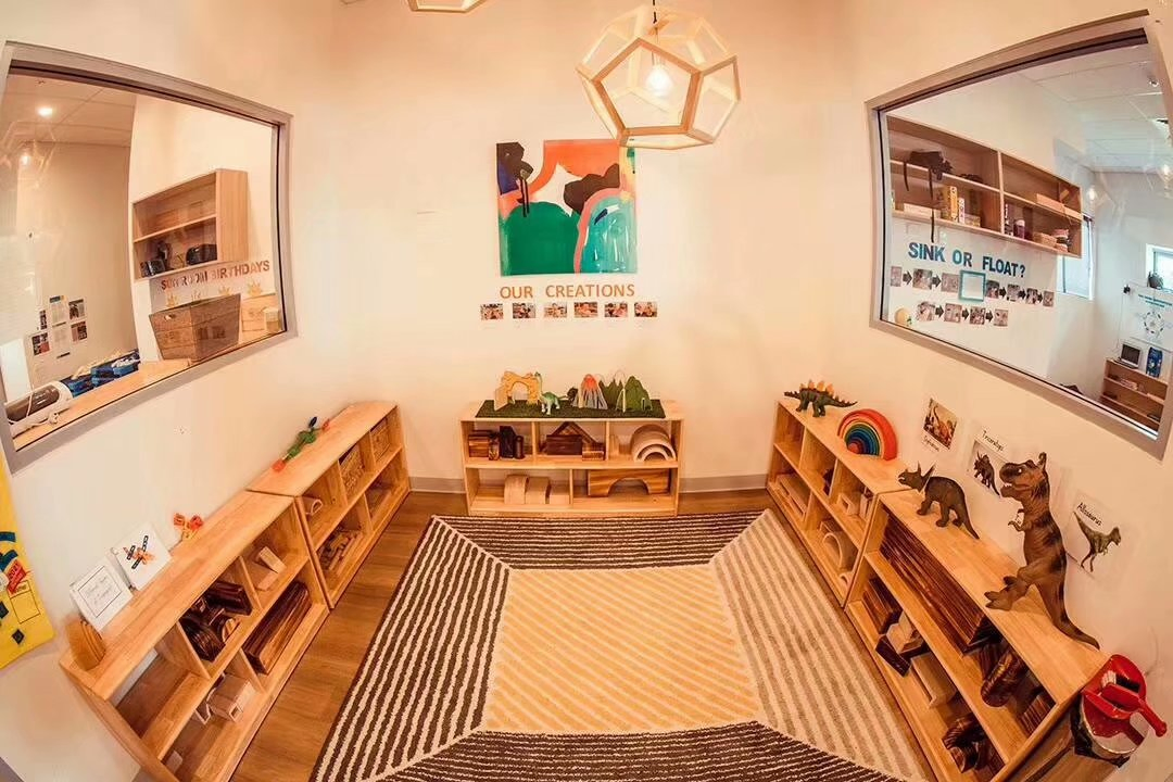 Natural Wood Theme Kids Classroom Furniture, Kindergarten Furniture Preschool Equipment Supply for Australia