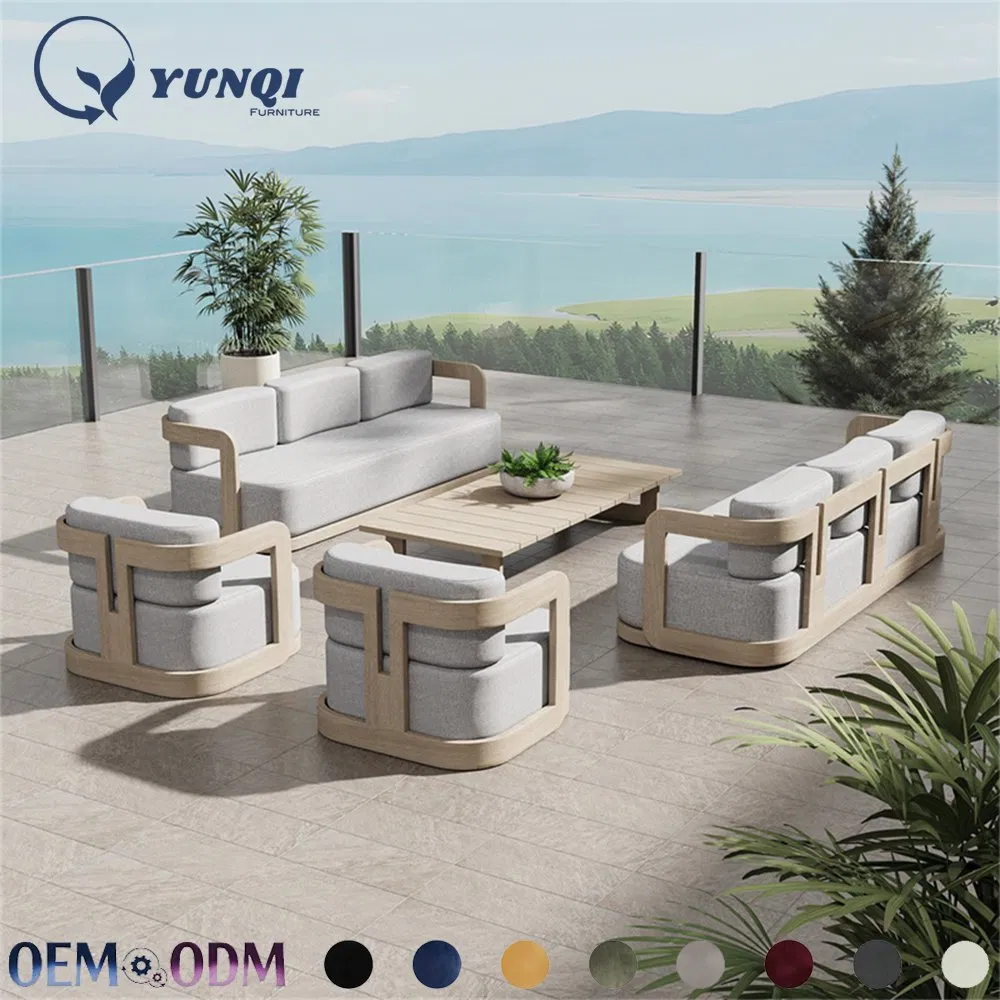 New Design Patio Coffee Table Can Be Customized Solid Luxury Outdoor Furniture Teak Coffee Table