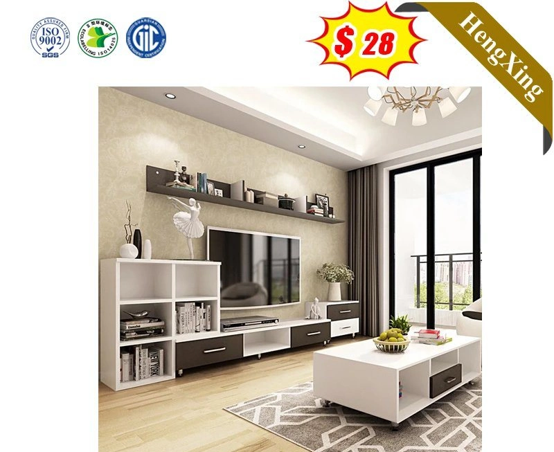Wooden TV Stand Modern Design Cabinet Living Room Furniture with Storage